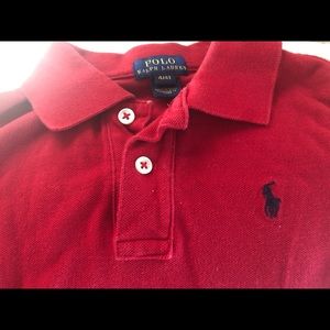 Red Boy’s Polo by Ralph Lauren 4T